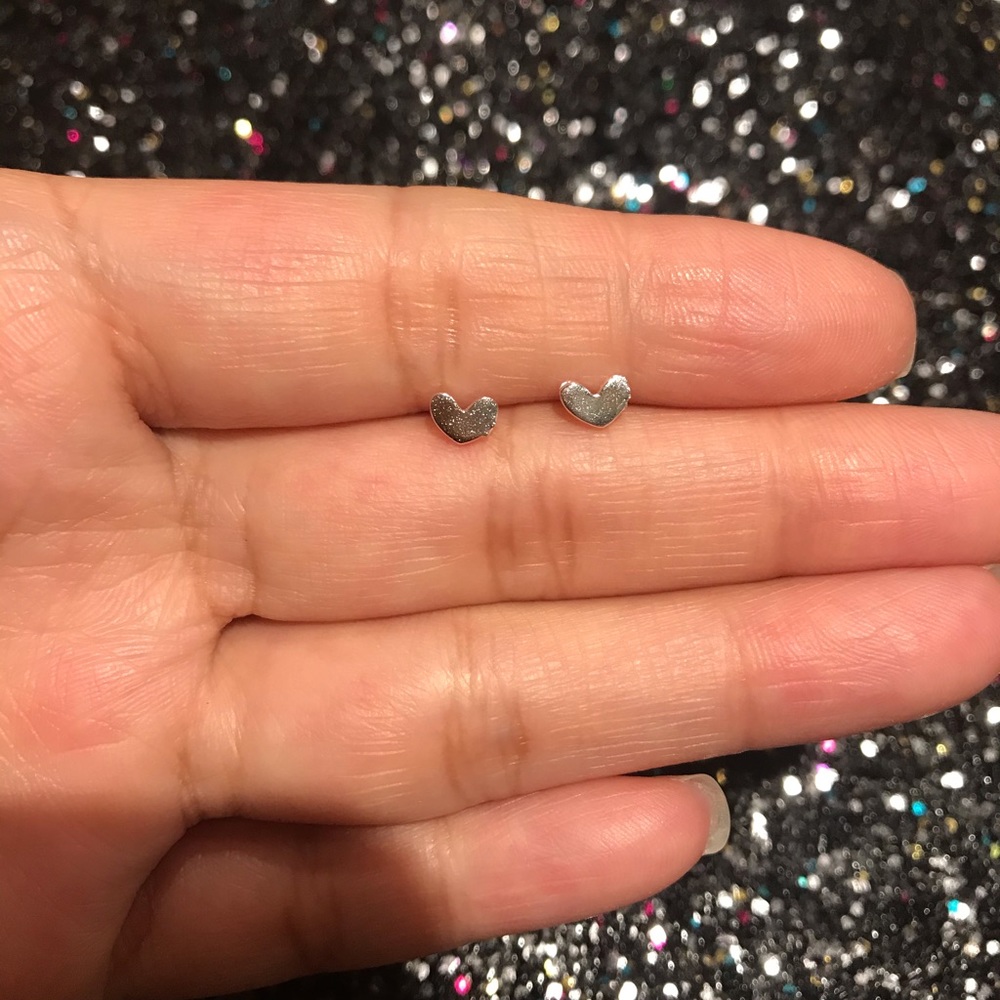 Heart earrings - Picture 2 of 2